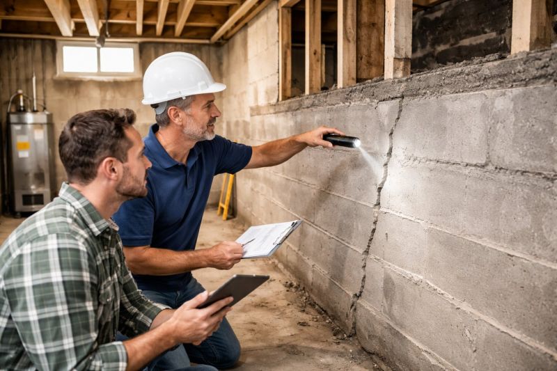 Basement Crack Repair in Cass County, MO