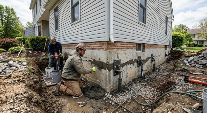Basement Foundation Repair in Gardner, KS