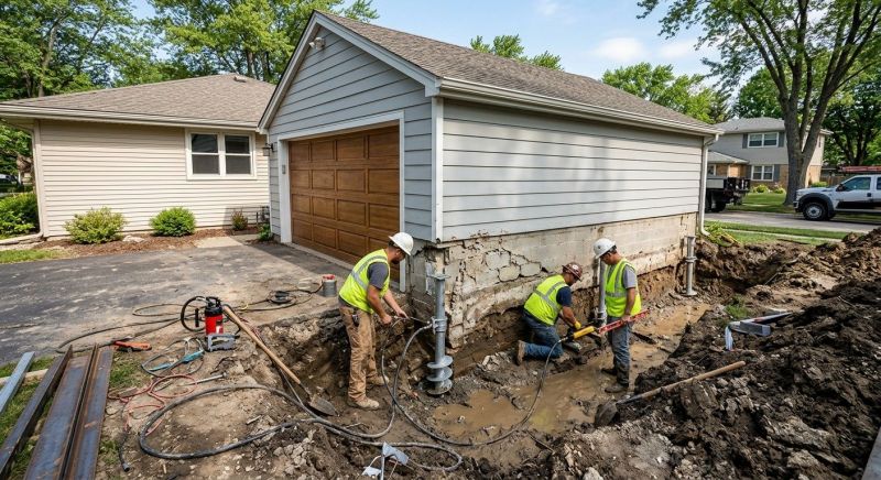 Basement Foundation Repair in Grain Valley, MO