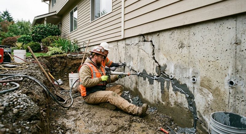 Basement Foundation Repair in Lenexa, KS