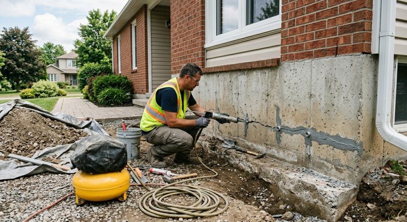Basement Foundation Repair in Cass County, MO