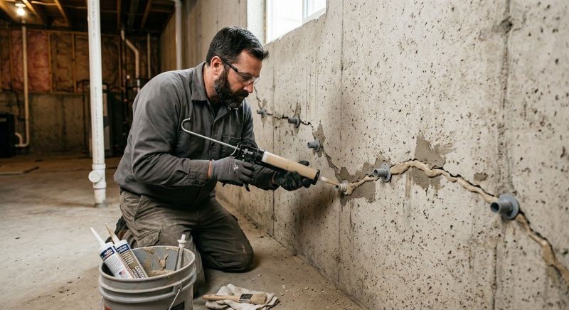 Basement Foundation Repair in Prairie Village, KS