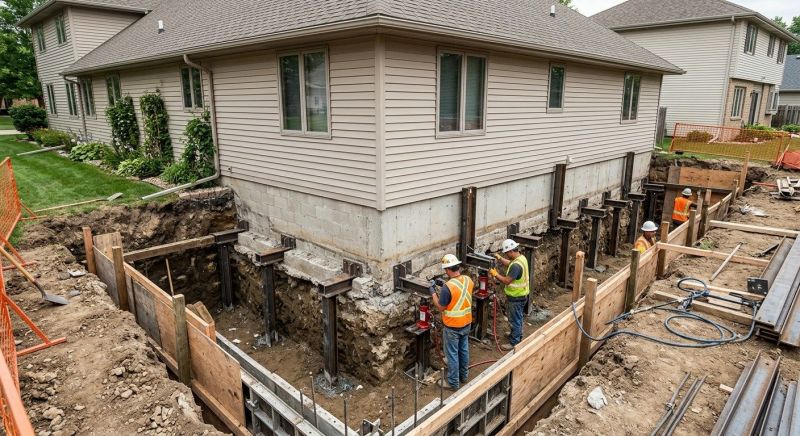Basement Underpinning in Cass County, MO