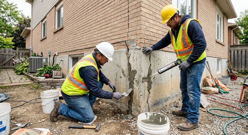 Building Foundation Repair in Grandview, MO