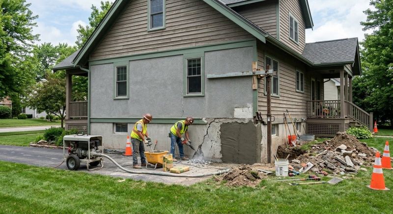 Building Foundation Repair in Independence, MO