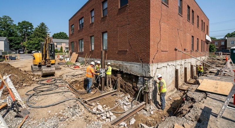 Building Foundation Repair in Cass County, MO