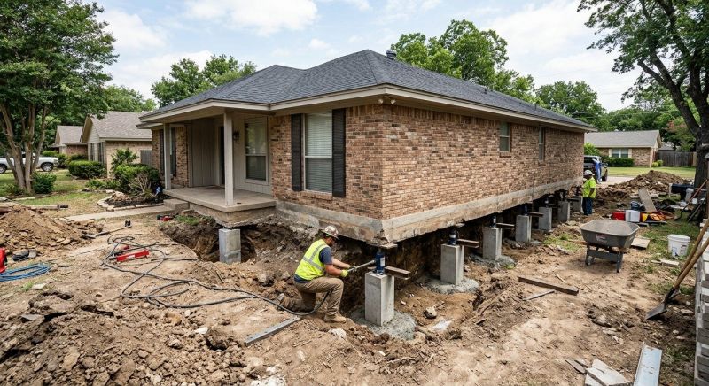 Concrete Foundation Leveling in Grandview, MO