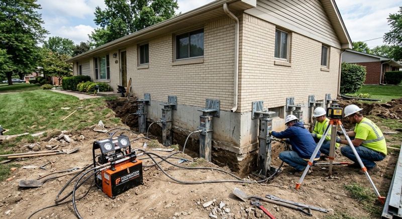 Concrete Foundation Leveling in Kansas City, KS