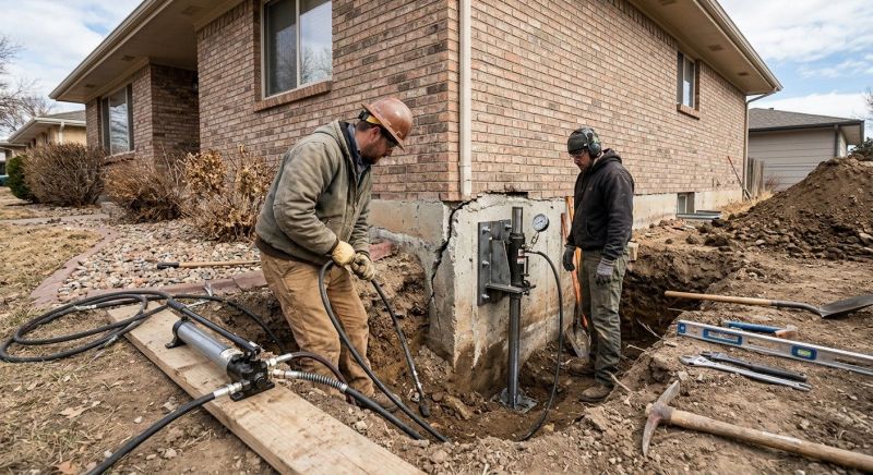 Concrete Foundation Repair in Mission, KS