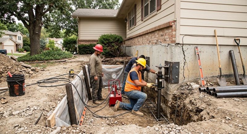 Concrete Foundation Repair in Peculiar, MO