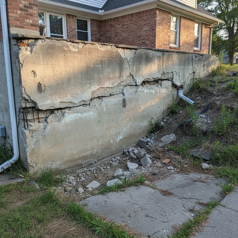Cracked Foundation Repair in Overland Park, KS