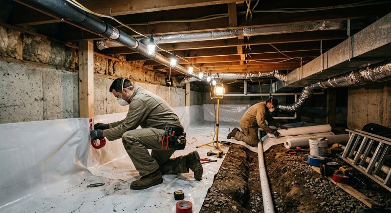 Crawl Space Leveling in Cass County, MO