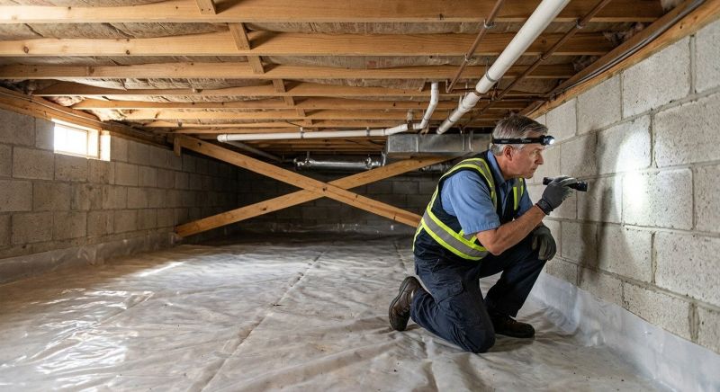 Crawl Space Leveling in Cass County, MO