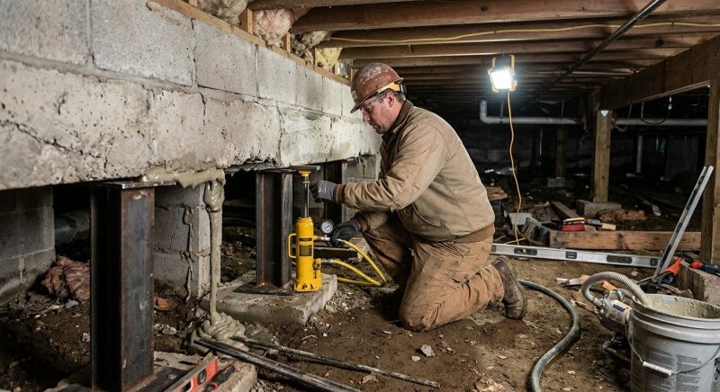 Crawlspace Foundation Repair in Gardner, KS
