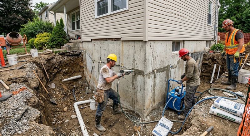 Foundation Cracks Repair in Cass County, MO