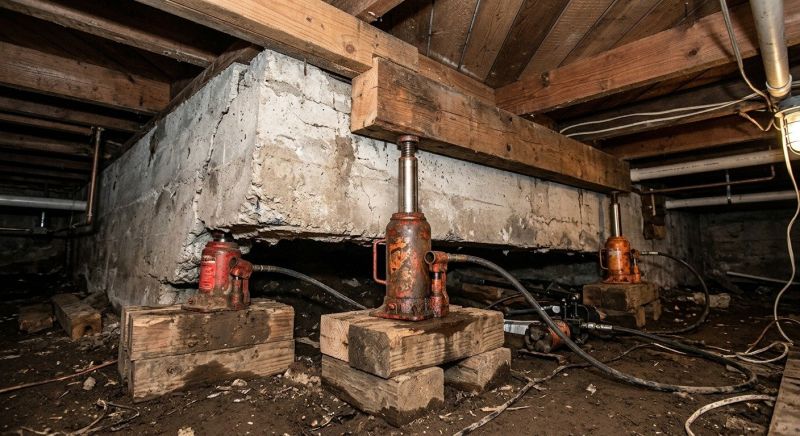Foundation Jacking in Gardner, KS