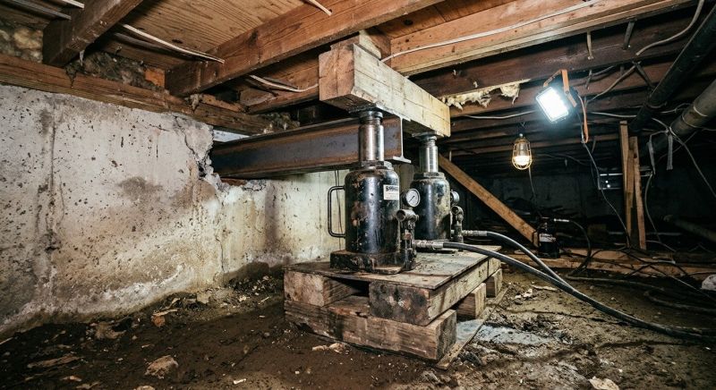 Foundation Jacking in Lenexa, KS