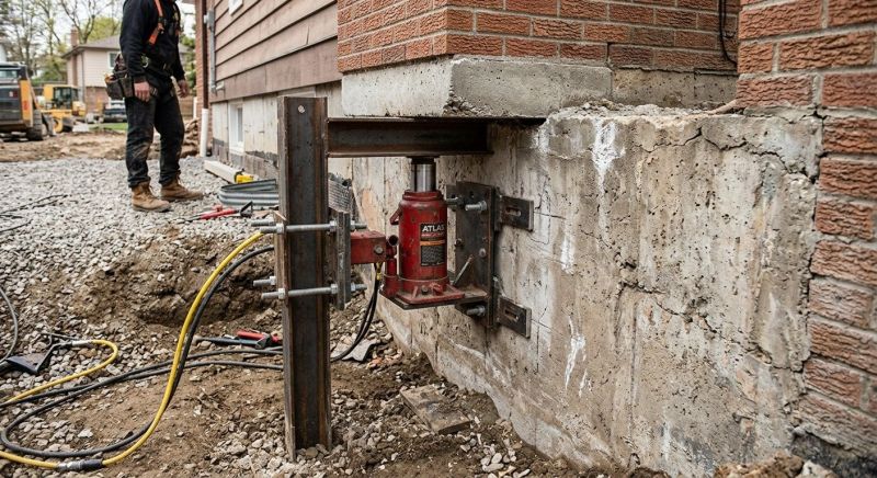 Foundation Jacking in Lenexa, KS