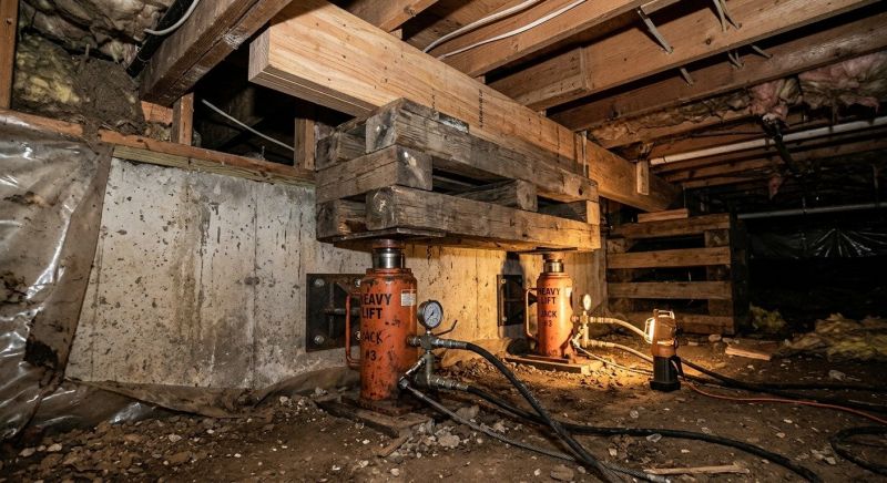 Foundation Jacking in Prairie Village, KS