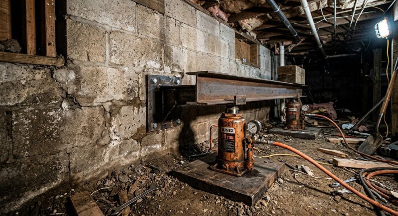 Foundation Jacking in Spring Hill, KS