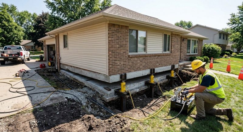 Foundation Lifting in Cass County, MO