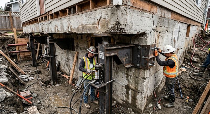 Foundation Lifting in Mission, KS