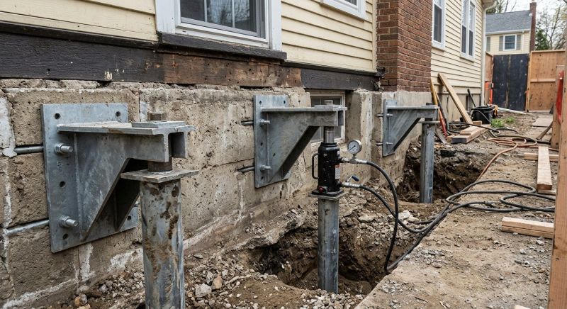Foundation Pier Leveling in Cass County, MO