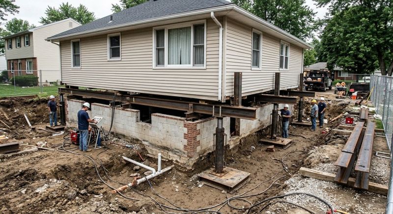 Foundation Raising in Pleasant Hill, MO