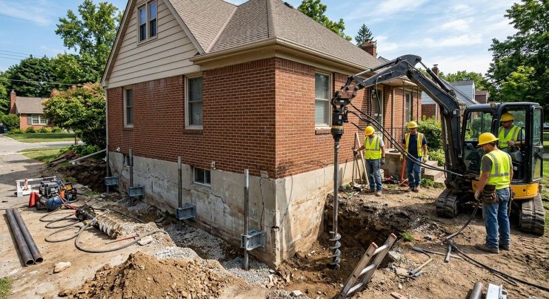 Foundation Stabilizing in Harrisonville, MO