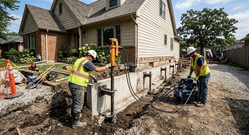 Foundation Stabilizing in Cass County, MO