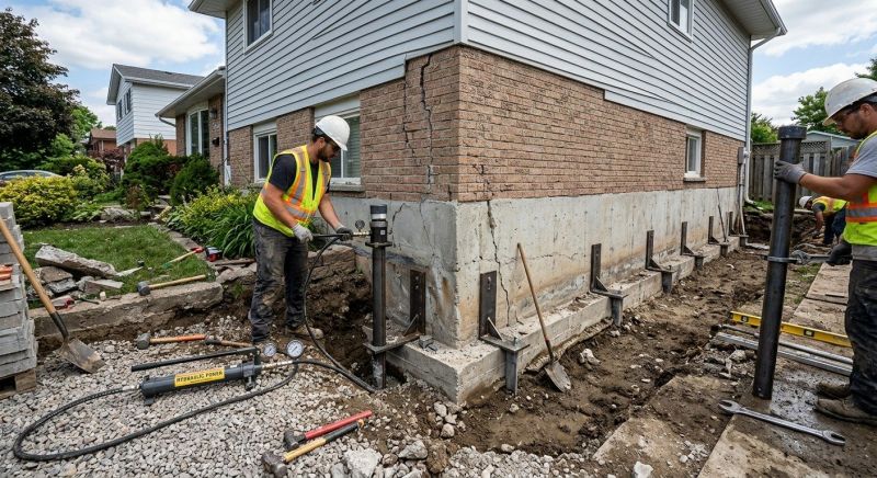 Foundation Stabilizing in Peculiar, MO