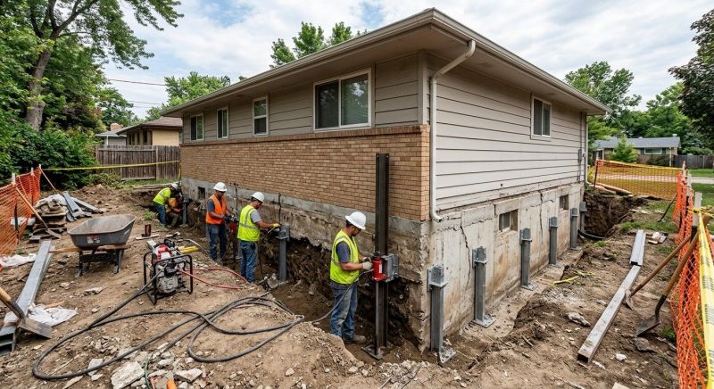 Foundation Strengthening in Cass County, MO