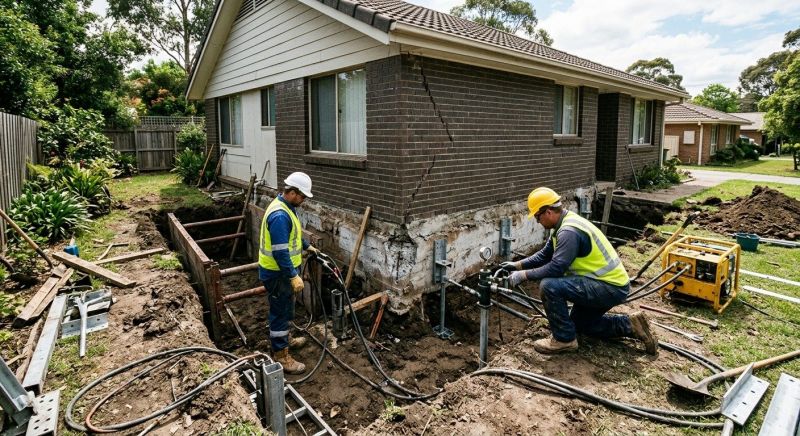 Foundation Structural Repair in Cass County, MO