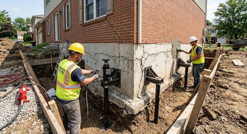 Foundation Structural Repair in Spring Hill, KS