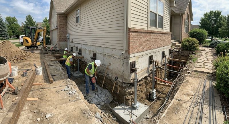 Foundation Underpinning in Cass County, MO