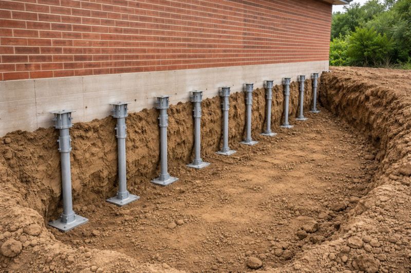 Helical Pile Installation in Cass County, MO