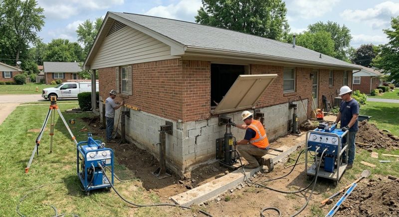 Home Foundation Leveling in Blue Springs, MO