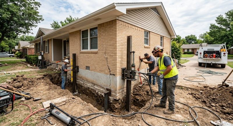 Home Foundation Leveling in Drexel, MO