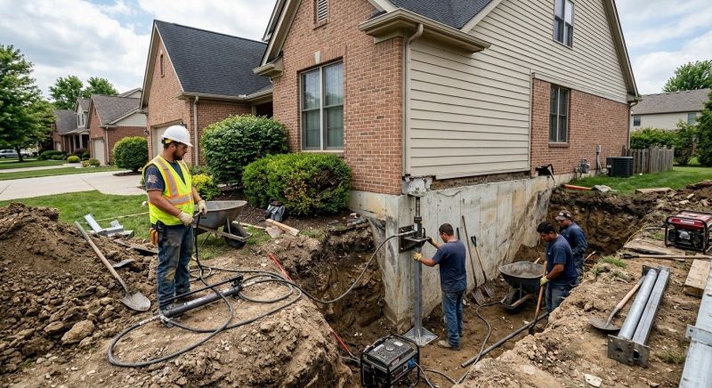 Home Foundation Repair in Drexel, MO