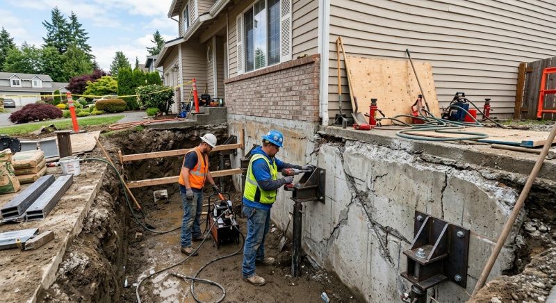 Home Foundation Repair in Kansas City, KS