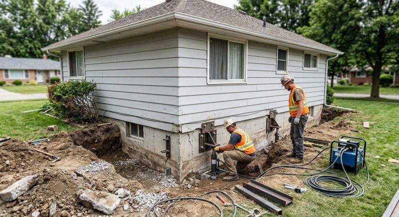 Home Foundation Repair in Leawood, KS