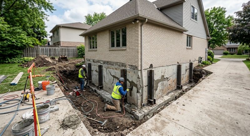 House Foundation Repair in Kansas City, KS