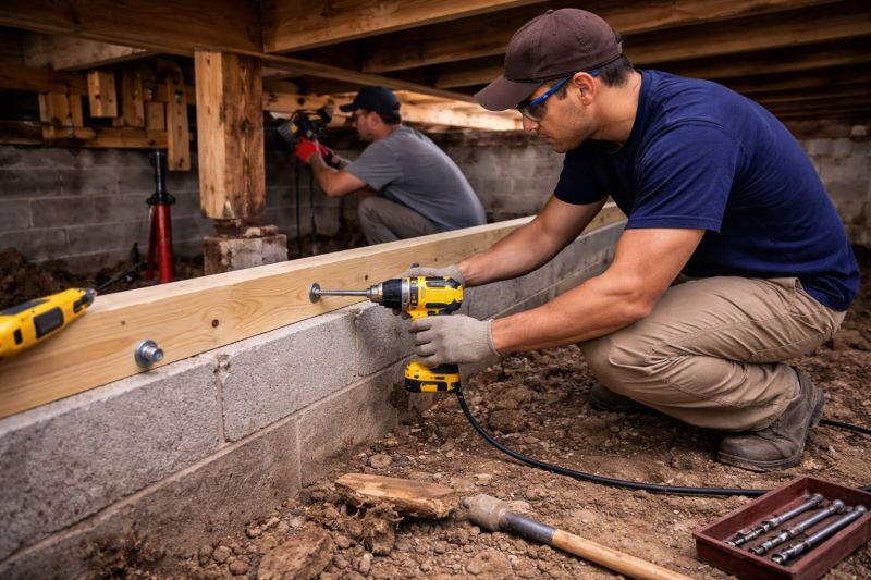 House Foundation Repair in Olathe, KS