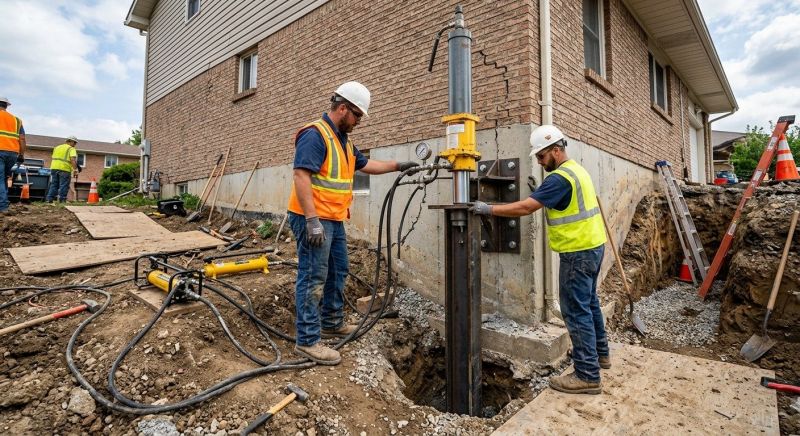 Settling Foundation Service in Paola, KS