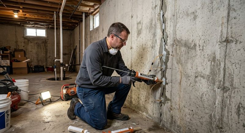Structural Crack Repair in Cass County, MO