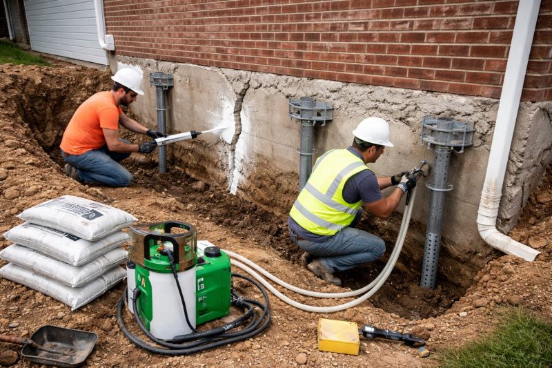 Structural Foundation Repair in Harrisonville, MO