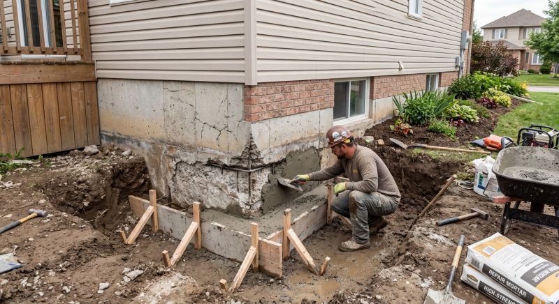 Structural Foundation Repair in Pleasant Hill, MO