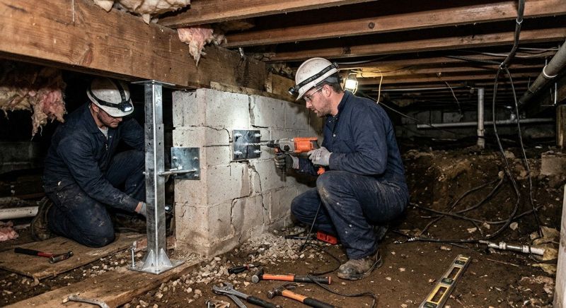 Structural Foundation Repair in Shawnee, KS