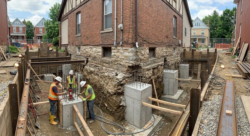 Structural Underpinning in Cass County, MO