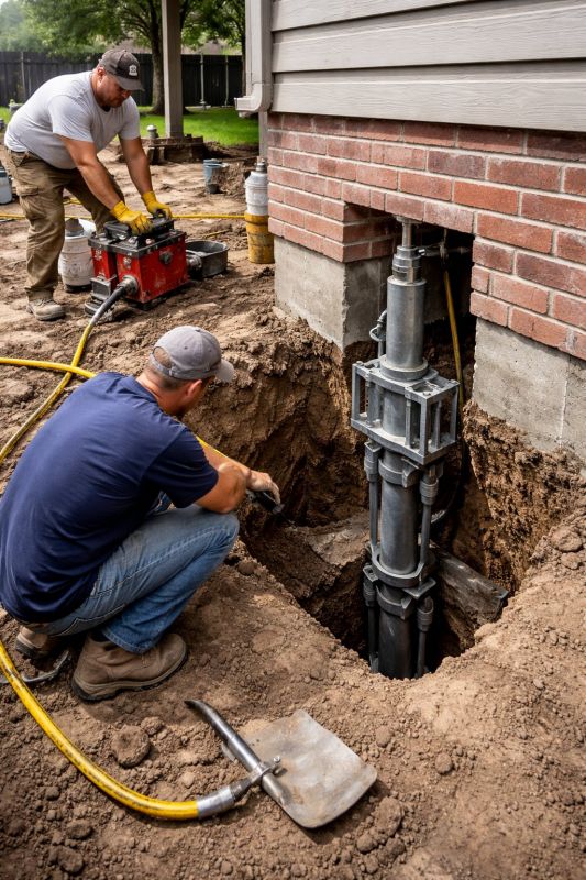 Underpinning Repair in Cass County, MO